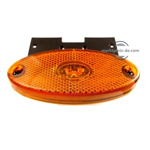 LED Anhänger LKW Wohnmobil Seitenmarkierungsleuchten Gelb E9 12V 24V