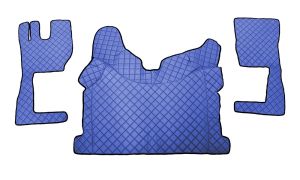 VOLVO FH Fußmatten Automat Blau Leder Matten Autoteppiche LKW 2013