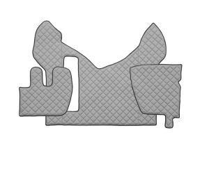 RENAULT PREMIUM Fußmatten Automat 2005 Grau Leder Matten Autoteppiche LKW