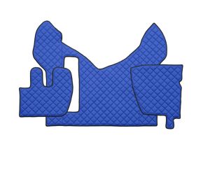 RENAULT PREMIUM Fußmatten Automat 2005 Blau Leder Matten Autoteppiche LKW