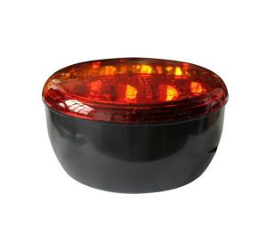 2 x Led Hamburger Rear Tail Light for Truck Trailer Caravan 24v