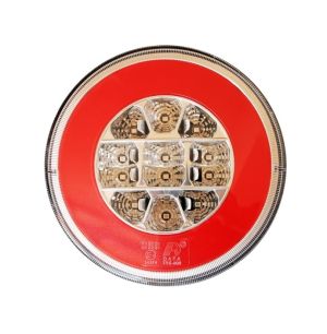 2 x Led Hamburger Rückleuchten Neon für Anhänger Wohnwagen 12V 24V