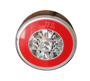 2 x Led Hamburger Rückleuchten Neon für Anhänger Wohnwagen 12V 24V