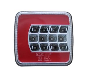 2 x Led Rear Tail Light Neon for Trailer Caravan 12v 24v