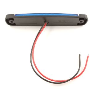 LED Umrißleuchten Seitenmarkierungsleuchten LKW Anhänger Blau 12v