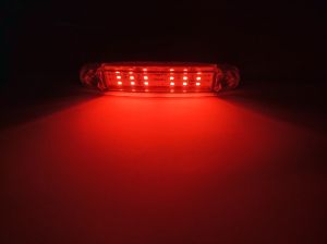 18 Led Sidemarkeringslys rod 12v 24v