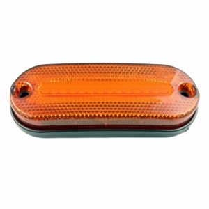 Led Remorque Caravane Feu Lateral Orange E9 12v 24v