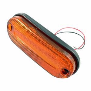 Led Remorque Caravane Feu Lateral Orange E9 12v 24v