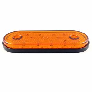 Tilhenger Lastebil Led Sidemarkeringslys Orange Reflektor E9 12v 24v