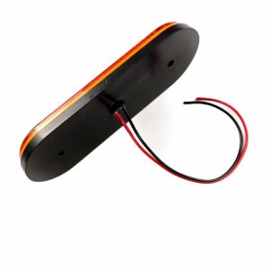 Tilhenger Lastebil Led Sidemarkeringslys Orange Reflektor E9 12v 24v