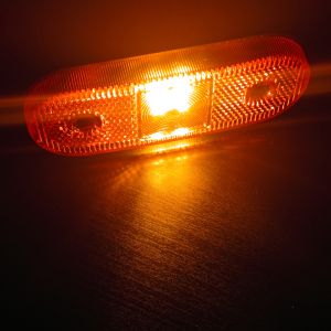 Led Lumini de Marcaj Reflector Galben pentru Remorca Camioane 12v 24v