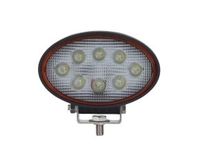 24W Led Lamp Work Light 143mm Harvester Offroad Oval 12v 24V