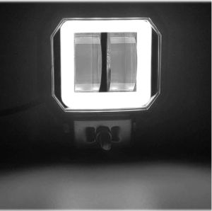 LED Luces de trabajo 7D optic 12V 24V 20W Luz Motocicleta Camiones