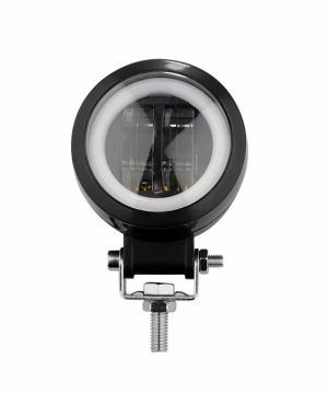 LED Runden Arbeitsscheinwerfer 7D 12V 24V 20W PKW LKW AUTO