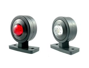 2 x Begrenzungsleuchten LED 12V 24V Positionsleuchten LKW Anhänger  