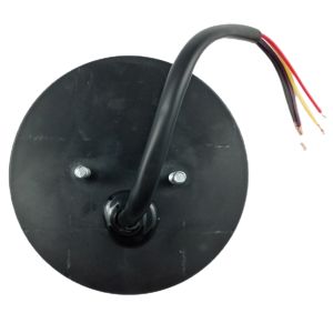 2 x Led Rear Tail Reverse Round Lights Trailer Lorry Car 12v 120mm