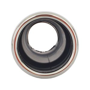 Auspuffblende Endrohr Silber Runden Tuning 145mm 