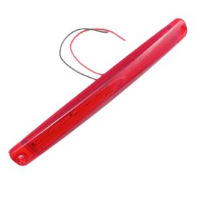 12 Led Röd Sidomarkeringsljus Positionsljus 12V 24V E9