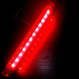 12 Led Röd Sidomarkeringsljus Positionsljus 12V 24V E9