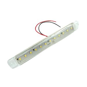 12 Led Lumini de marcaj Alb 12V 24V Camion Remorcă E9