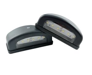 2 x 6 LED Lumini cu număr de înmatriculare pentru Camioane Remorca 12v 24v