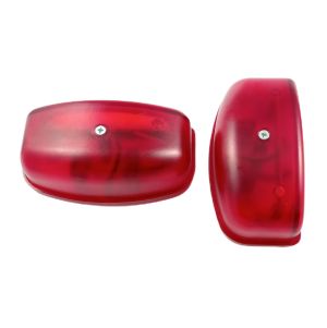 2 x 6 LED Lumini cu număr de înmatriculare pentru Camioane Remorca Rosu 12v 24v