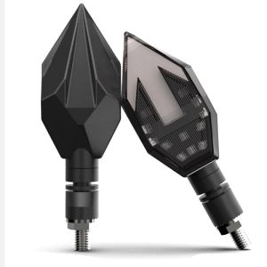 LED Motorrad Blinker Flash Leuchten 12v Orange Weiß