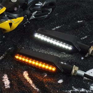 LED Motorcycle Motorbike Turn Signal DRL Lights 12v Orange Red E11
