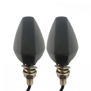 LED Motorcycle Motorbike Turn Signal DRL Lights 12v Orange White