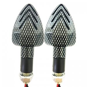 11 LED Motorcycle Motorbike ATV Lights Indicator 12v Orange 