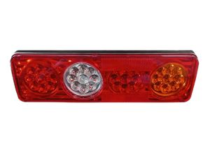 2 x LKW Rückleuchte Anhänger licht links rechts Iveco,Man,Vw Led Van 12/24 V