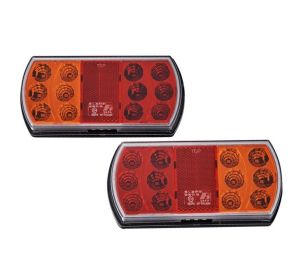 2 x Led Rückleuchten Ruecklicht Heckleuchten Anhänger Lkw E4 12V 24V