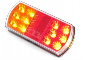 2 x Led Rückleuchten Ruecklicht Heckleuchten Anhänger Lkw E4 12V 24V