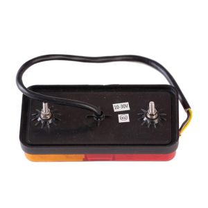 2 x 10 Led Bakljus för Lastbilar Husvagn Släpvagnar E11 12v