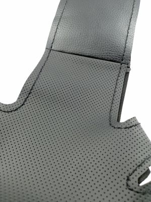 Rattlock för BMW E60 E63 E64 M5 M6 Eko Läder För Sömnad