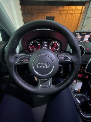 Rattlock för AUDI A1,A3,A5,A7 (2013-2015) Eko Läder För Sömnad