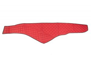 Mercedes Actros MP4 Armaturenbrett Abdeckung Rot Matten Eco Leder Autoteppiche LKW