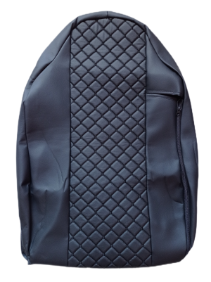 2 x Setetrekk til Volvo FH 2016-2020 EURO 6 Lastebil Svart Lær