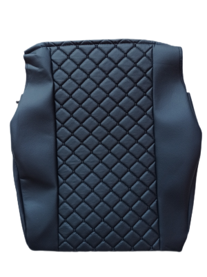 2 x Setetrekk til Volvo FH 2016-2020 EURO 6 Lastebil Svart Lær