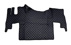 RENAULT GAMA T PLANCHER Fußmatten Automat Schwarz Leder Matten Autoteppiche LKW