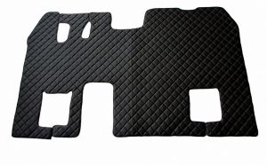 RENAULT MAGNUM Fußmatten Automat Schwarz Leder Matten Autoteppiche LKW