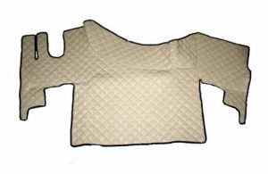 RENAULT GAMA T PLANCHER Fußmatten Automat Beige Leder Matten Autoteppiche LKW