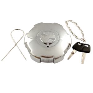 Capac rezervor cu 2 chei Cromat Camion cu blocar 80mm