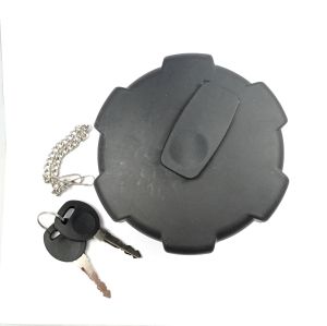 Tankdeckel mit 2 Schlüssel,Schwarz,Verriegelung Lkw Diesel 80mm