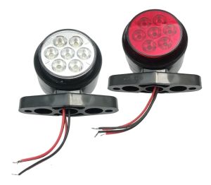 2 x  14 LED 12v 24v Positionsleuchten für Anhänger PKW LKW 