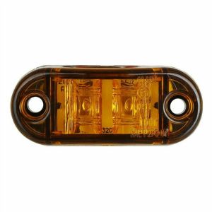 2 LED 12v Begrenzungsleuchten Umrissleuchten Gelb