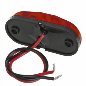 2 LED 24v Begrenzungsleuchten Umrissleuchten Rot