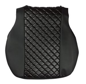 2 x Setetrekk til Mercedes Actros MP4 Lastebil Svart Lær