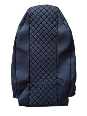 Bilklädsel för DAF XF 105 Lasbil Svart Gra Läder