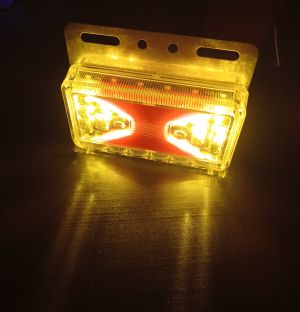 2 x 30 LED Baklykt Sidelys Lampe till Tilhenger Lastebil Campingvogn 12v 24v